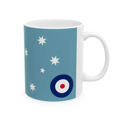 Air Force Ensign of Australia 1948-1982 (Australia) White Coffee Mug - Go Mug Yourself