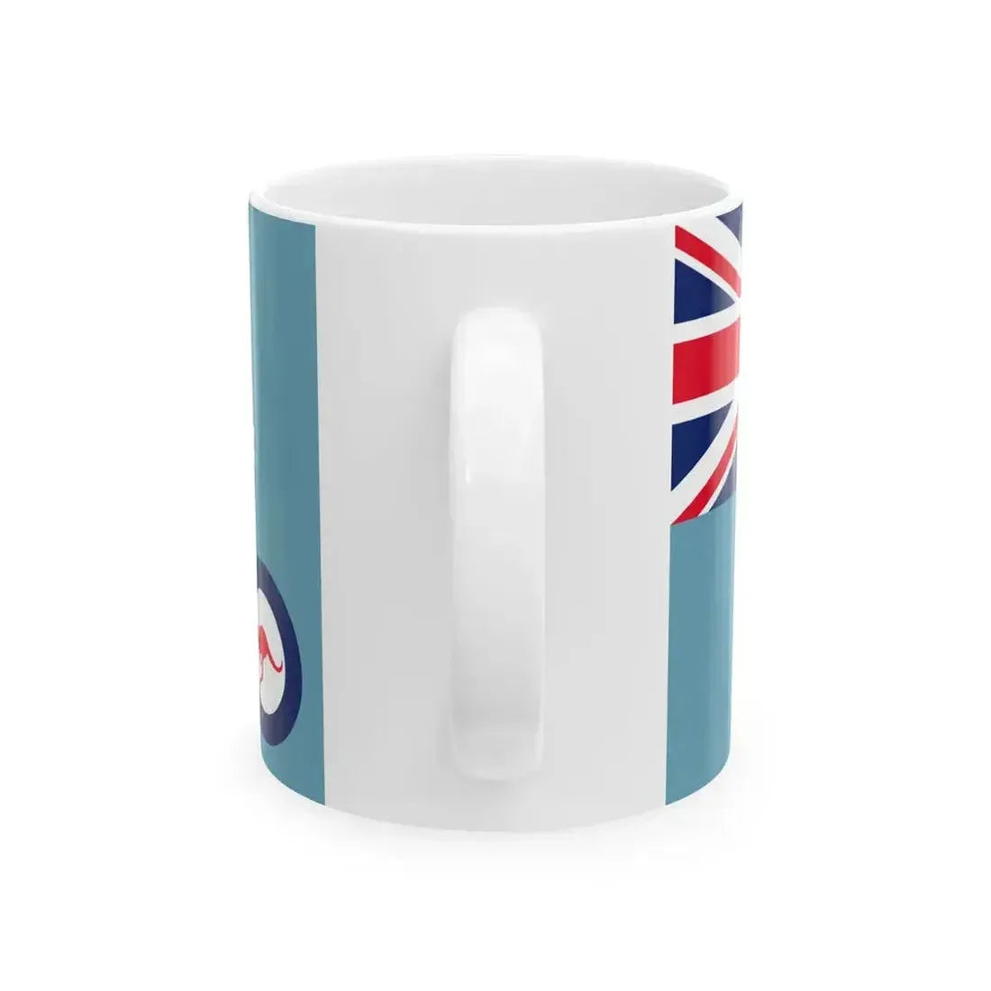 Air Force Ensign of Australia (Australia) White Coffee Mug - Go Mug Yourself