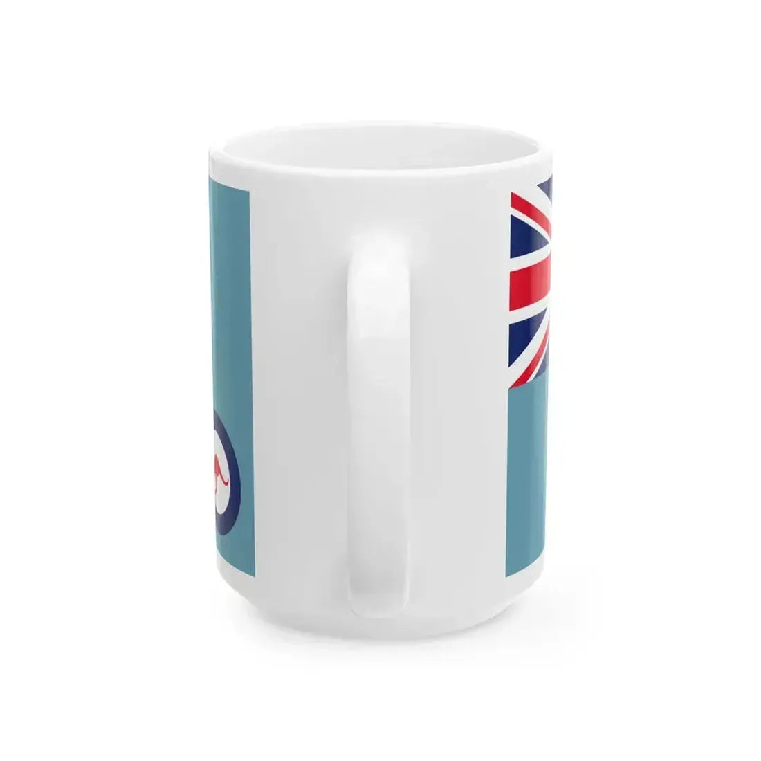 Air Force Ensign of Australia (Australia) White Coffee Mug - Go Mug Yourself