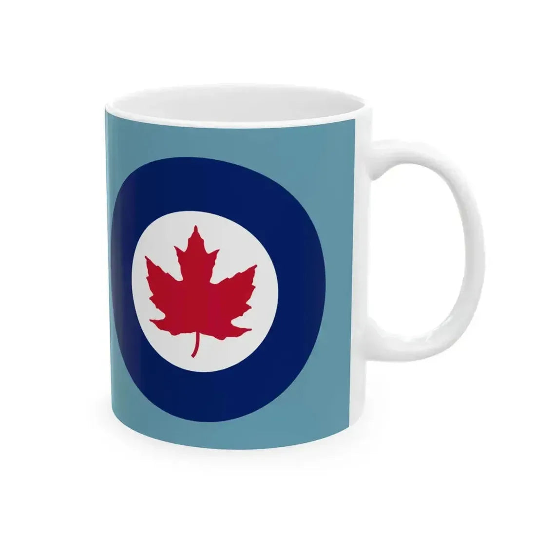 Air Force Ensign of Canada 1941-1968 (Canada) White Coffee Mug - Go Mug Yourself
