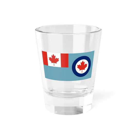 Air Force Ensign of Canada (Canada) Shot Glass 1.5oz 1.5oz - Go Mug Yourself