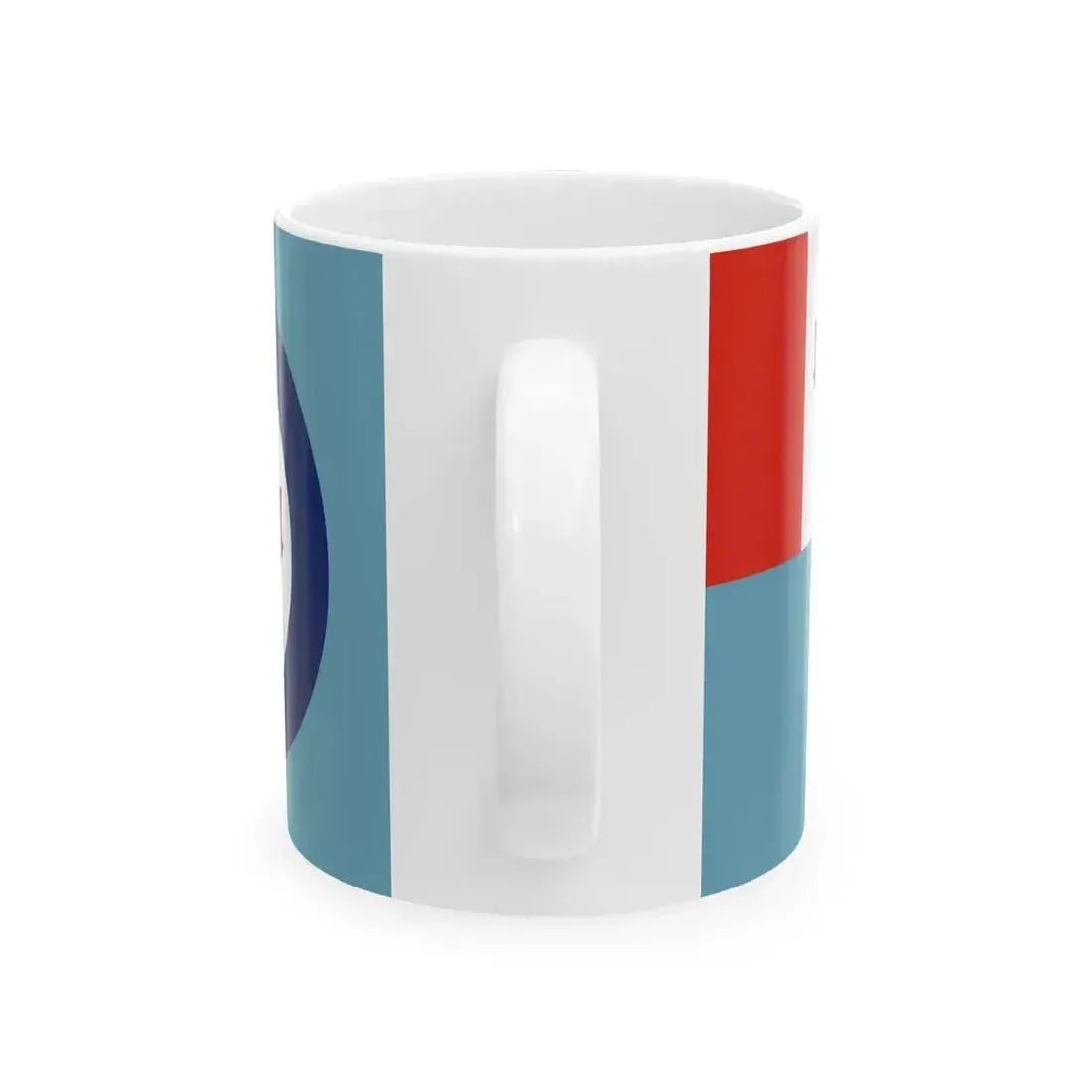 Air Force Ensign of Canada (Canada) White Coffee Mug - Go Mug Yourself