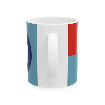 Air Force Ensign of Canada (Canada) White Coffee Mug - Go Mug Yourself