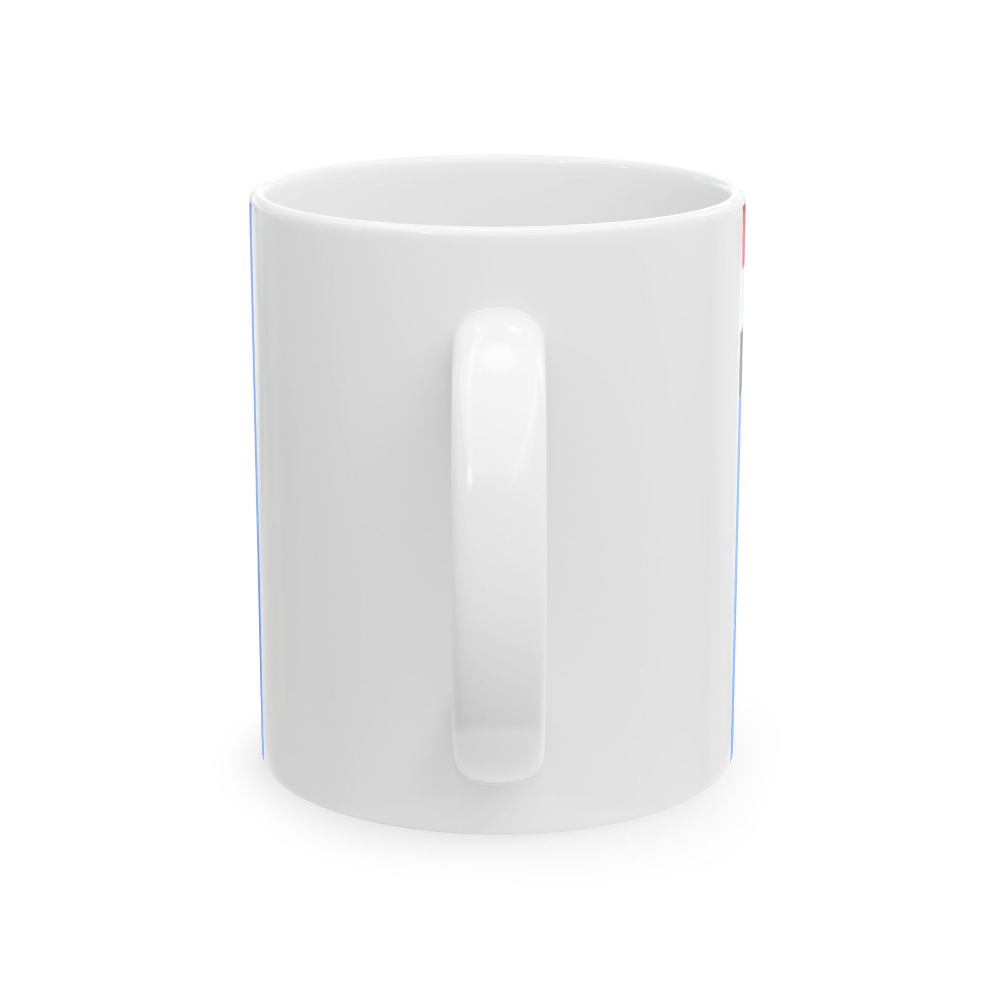 Air Force Ensign of Egypt Coat of arms variant (Egypt) White Coffee Mug-Go Mug Yourself