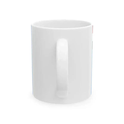 Air Force Ensign of Egypt Coat of arms variant (Egypt) White Coffee Mug - Go Mug Yourself