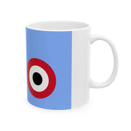 Air Force Ensign of Egypt (Egypt) White Coffee Mug - Go Mug Yourself