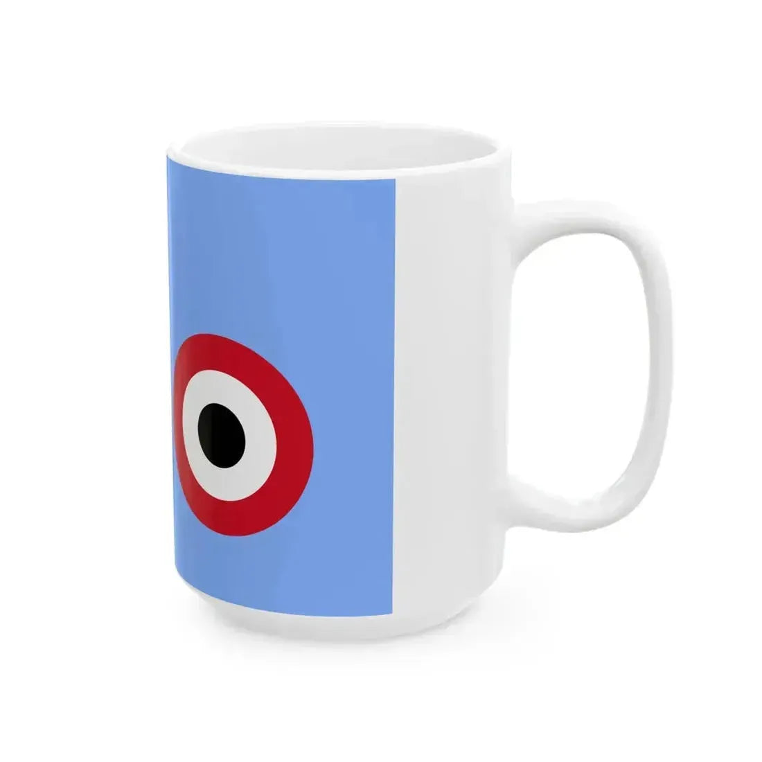 Air Force Ensign of Egypt (Egypt) White Coffee Mug - Go Mug Yourself