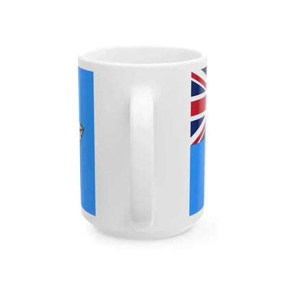 Air Force Ensign of India 1945-1947 (India) White Coffee Mug - Go Mug Yourself
