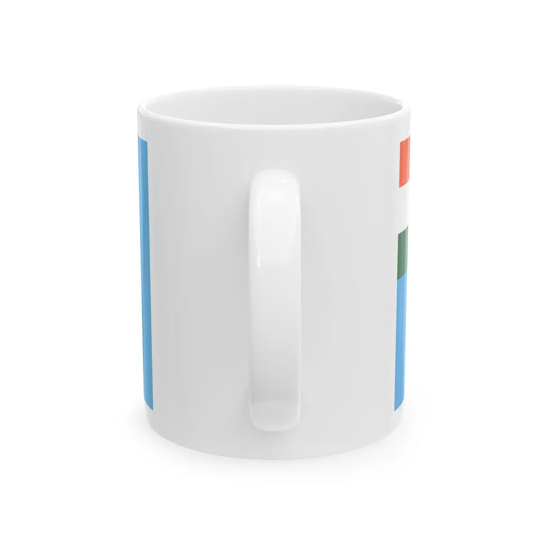 Air Force Ensign of India (India) White Coffee Mug - Go Mug Yourself