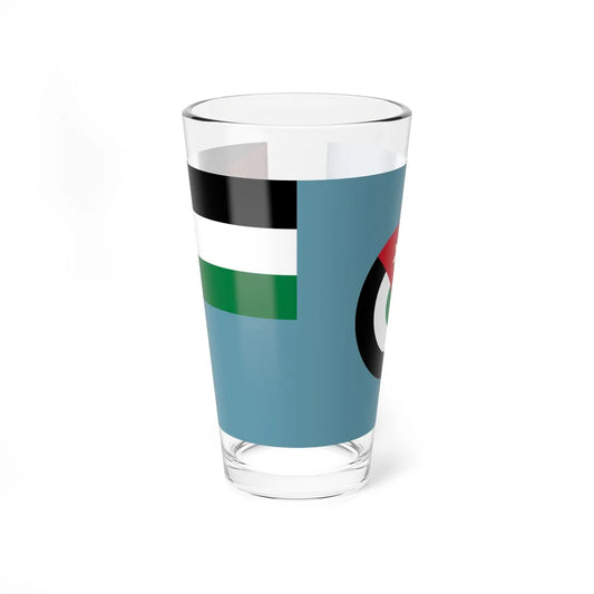 Air Force Ensign of Jordan (Jordan) Pint Glass 16oz 16oz - Go Mug Yourself