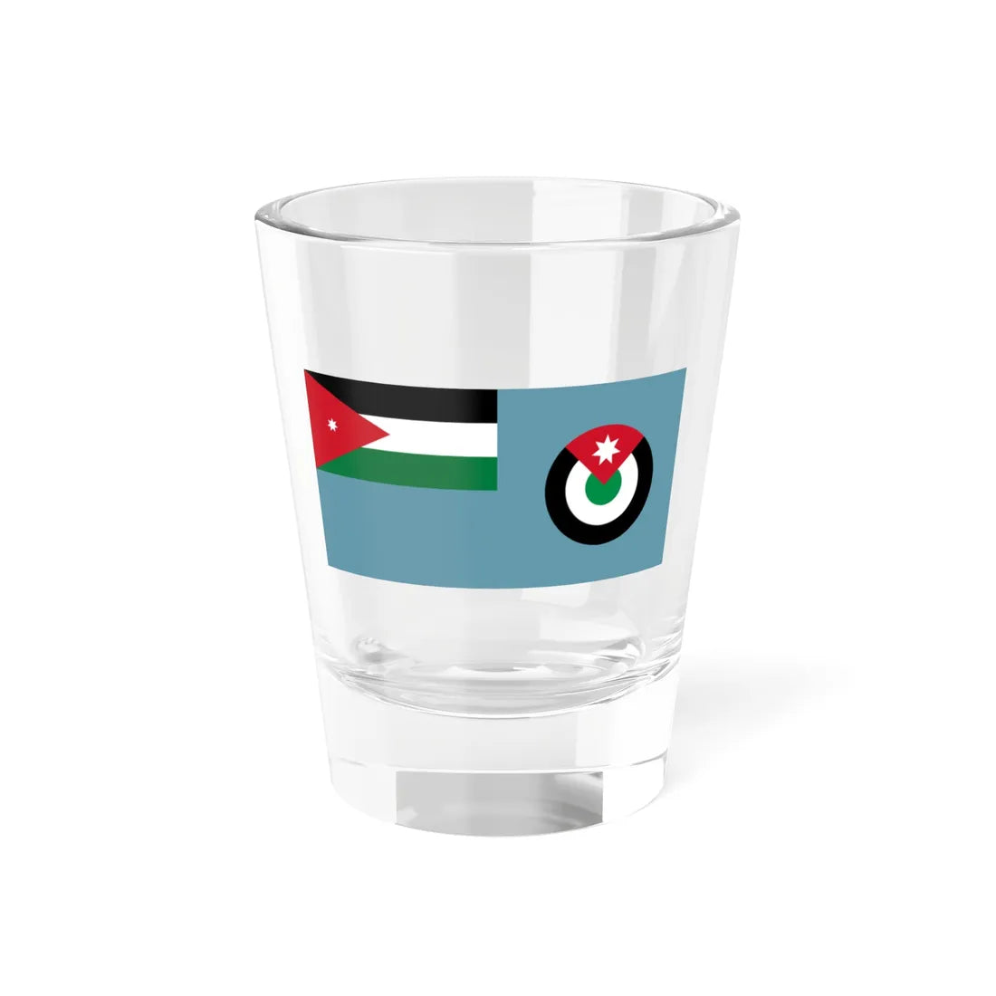 Air Force Ensign of Jordan (Jordan) Shot Glass 1.5oz 1.5oz - Go Mug Yourself
