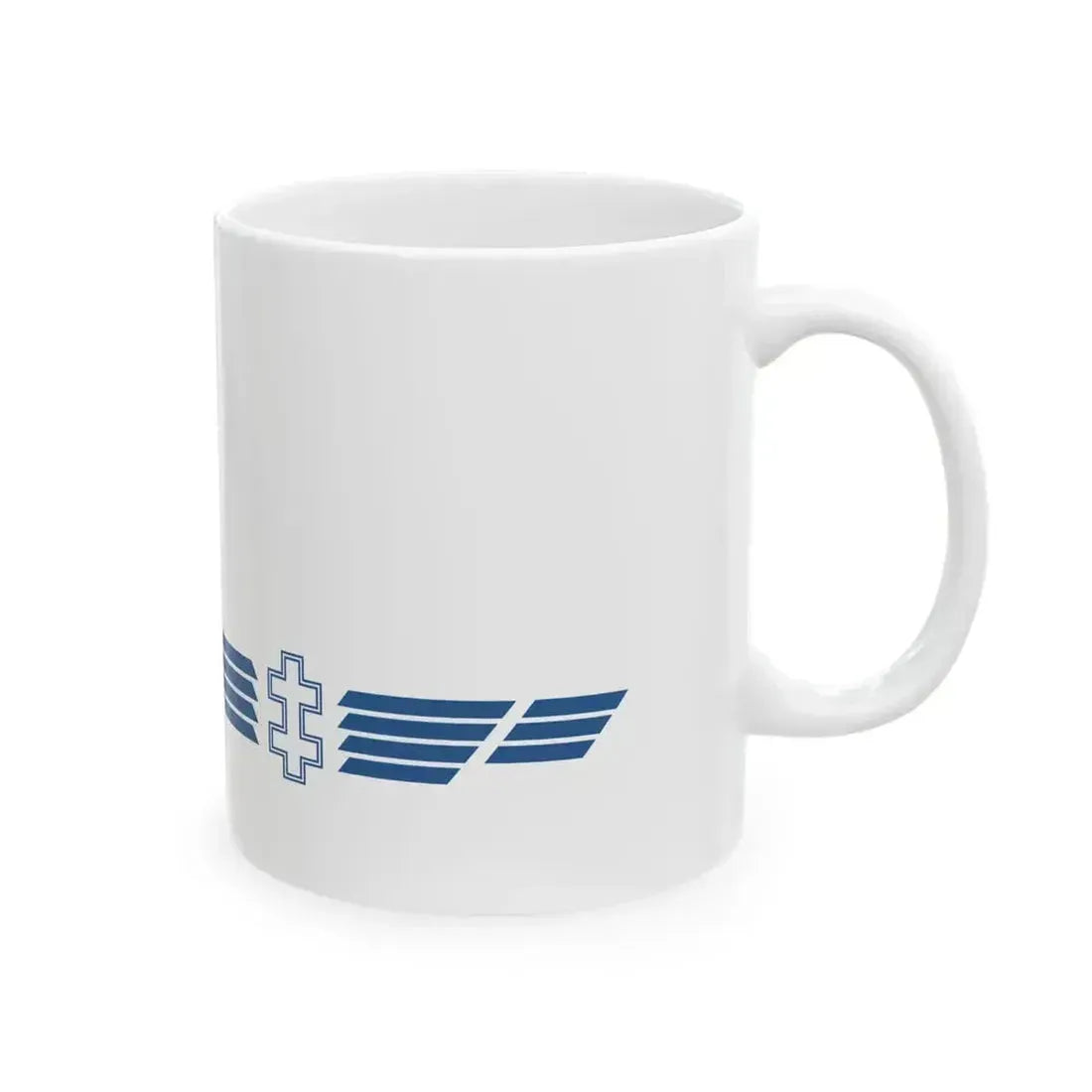 Air Force Ensign of Lithuania (Lithuania) White Coffee Mug - Go Mug Yourself