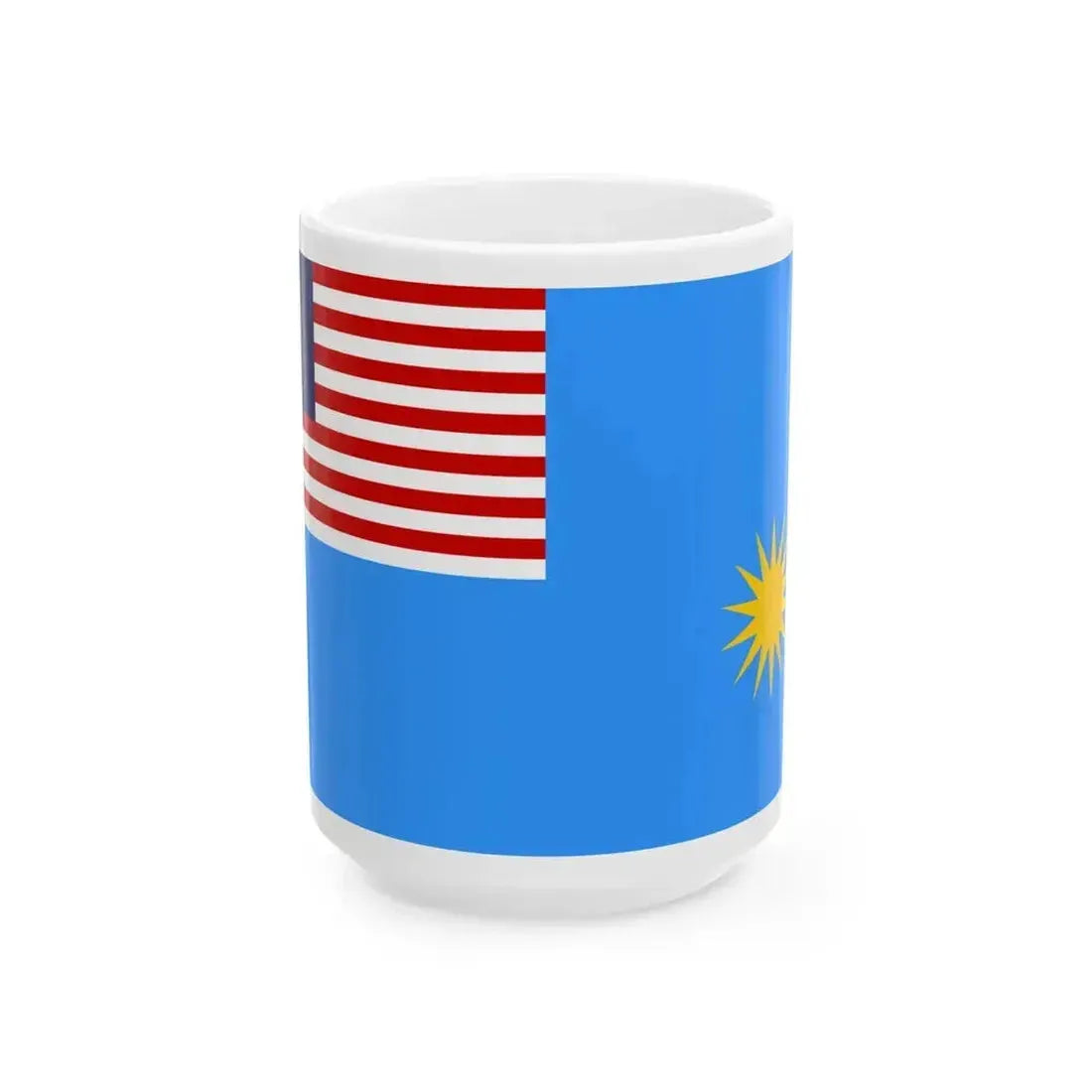 Air Force Ensign of Malaysia (Malaysia) White Coffee Mug 15oz - Go Mug Yourself