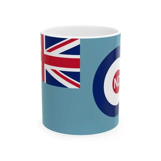 Air Force Ensign of New Zealand (New Zealand) White Coffee Mug 11oz - Go Mug Yourself