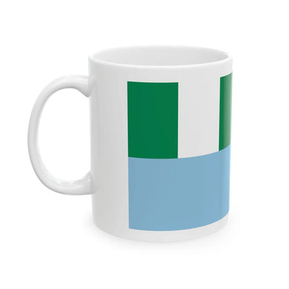 Air Force Ensign of Nigeria (Niger) White Coffee Mug - Go Mug Yourself