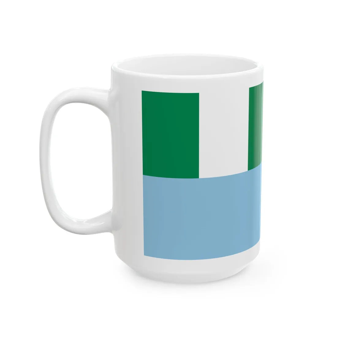 Air Force Ensign of Nigeria (Niger) White Coffee Mug - Go Mug Yourself