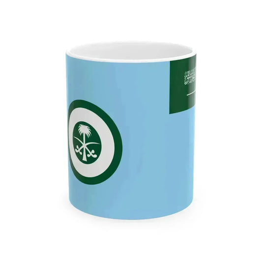 Air Force Ensign of Saudi Arabia (Saudi Arabia) White Coffee Mug 11oz - Go Mug Yourself