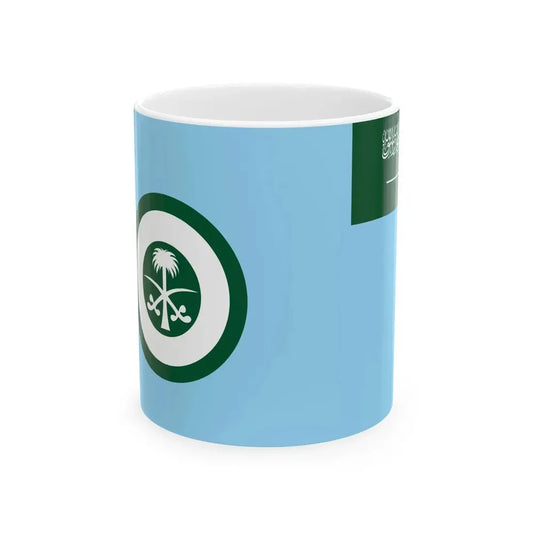 Air Force Ensign of Saudi Arabia (Saudi Arabia) White Coffee Mug 11oz - Go Mug Yourself
