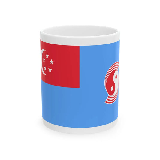 Air Force Ensign of Singapore 1973-1990 (Singapore) White Coffee Mug 11oz - Go Mug Yourself
