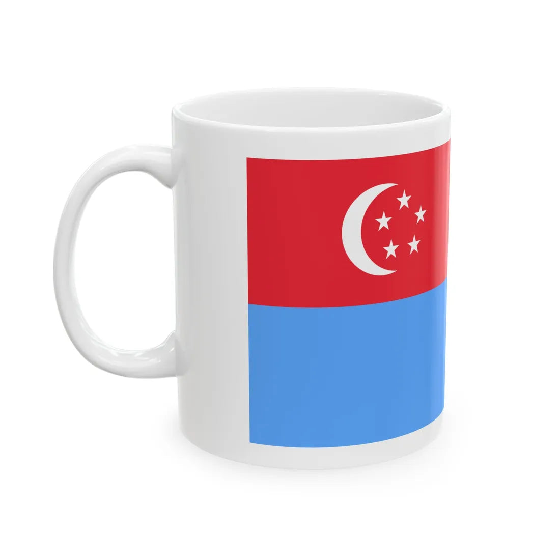 Air Force Ensign of Singapore 1973-1990 (Singapore) White Coffee Mug - Go Mug Yourself