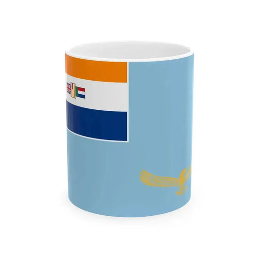 Air Force Ensign of South Africa 1967-1970 (South Africa) White Coffee Mug 11oz - Go Mug Yourself