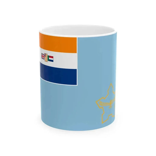 Air Force Ensign of South Africa 1981-1982 (South Africa) White Coffee Mug 11oz - Go Mug Yourself