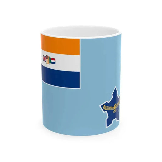 Air Force Ensign of South Africa 1982-1994 (South Africa) White Coffee Mug 11oz - Go Mug Yourself