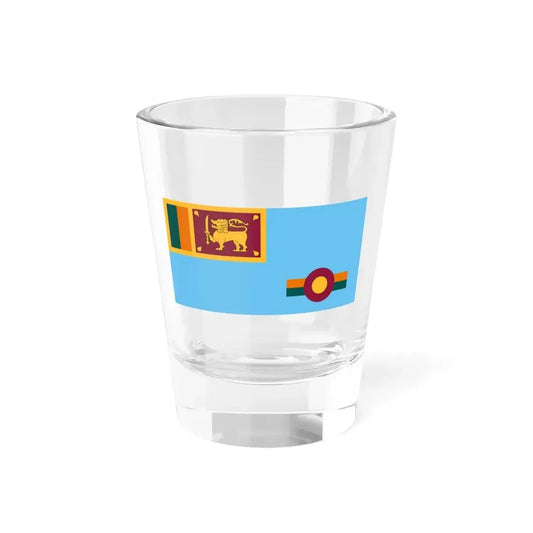 Air Force Ensign of Sri Lanka 1971-2010 (Sri Lanka) Shot Glass 1.5oz 1.5oz - Go Mug Yourself