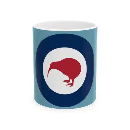 Air Force Flag of New Zealand (New Zealand) White Coffee Mug 11oz - Go Mug Yourself