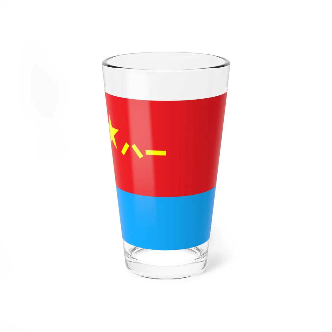Air Force Flag of the Peoples Republic of China (China) Pint Glass 16oz 16oz - Go Mug Yourself