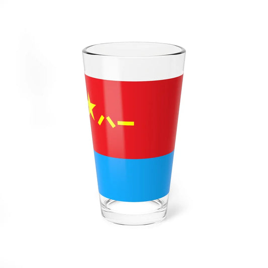 Air Force Flag of the Peoples Republic of China (China) Pint Glass 16oz 16oz - Go Mug Yourself