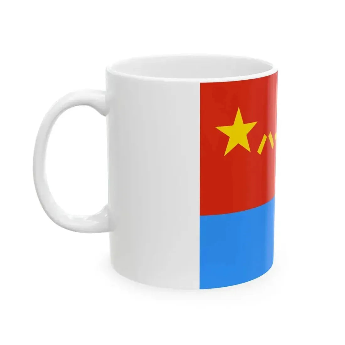 Air Force Flag of the Peoples Republic of China II (China) White Coffee Mug - Go Mug Yourself
