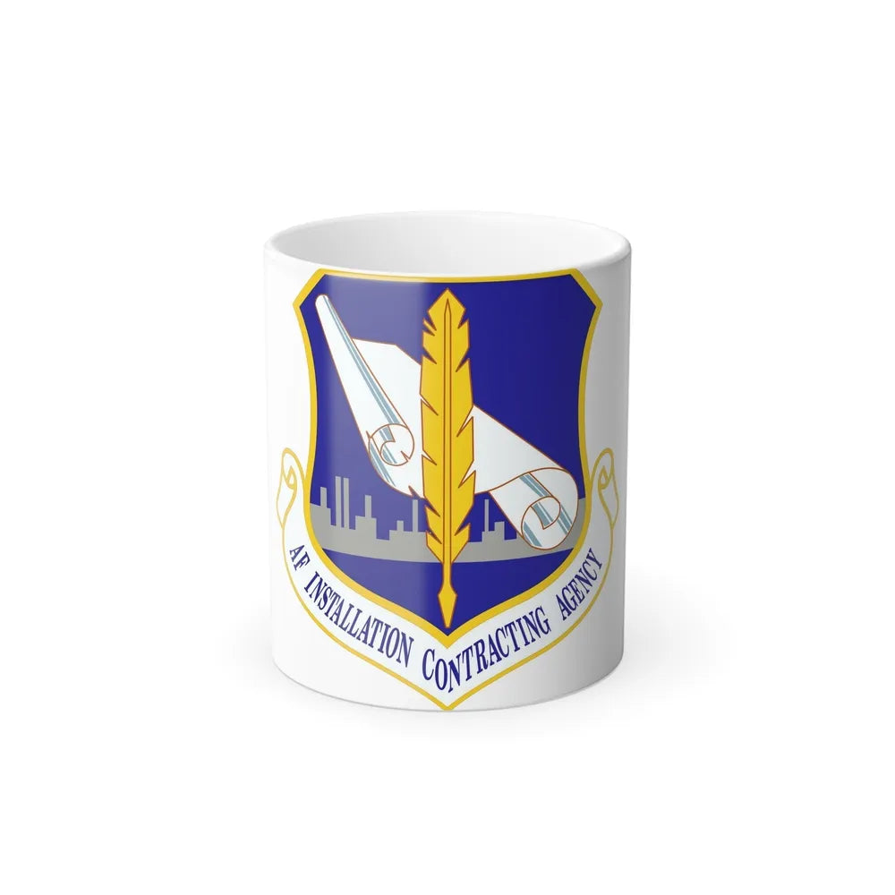 Air Force Installation Contracting Agency (U.S. Air Force) Color Changing Coffee Mug-11oz-Go Mug Yourself