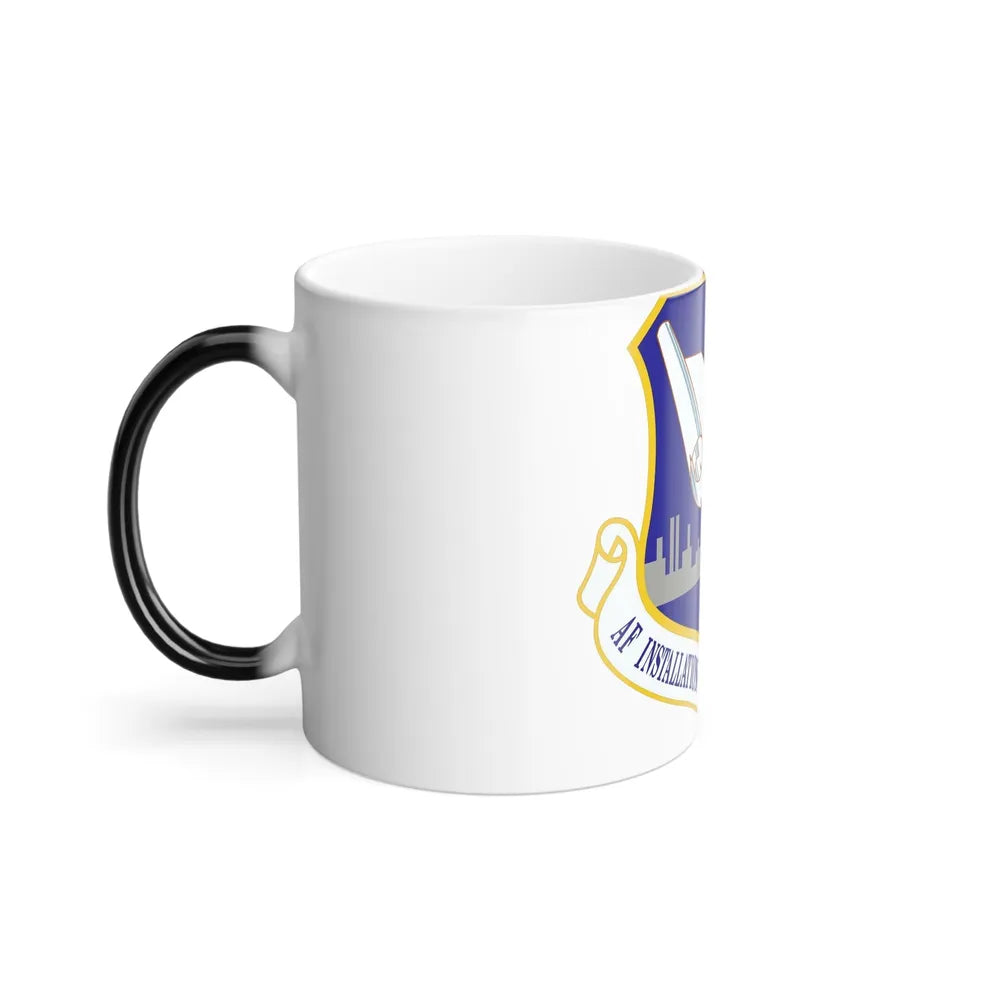 Air Force Installation Contracting Agency (U.S. Air Force) Color Changing Coffee Mug-Go Mug Yourself