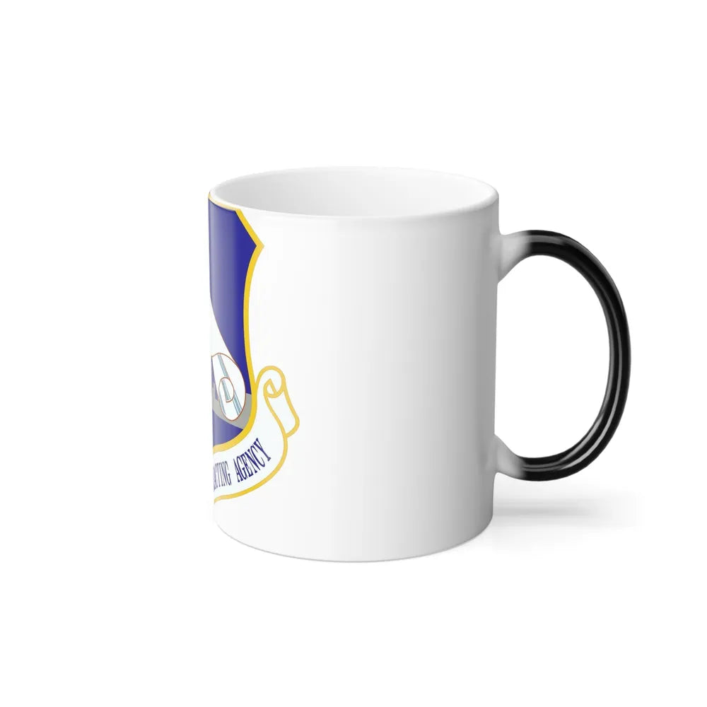 Air Force Installation Contracting Agency (U.S. Air Force) Color Changing Coffee Mug-Go Mug Yourself