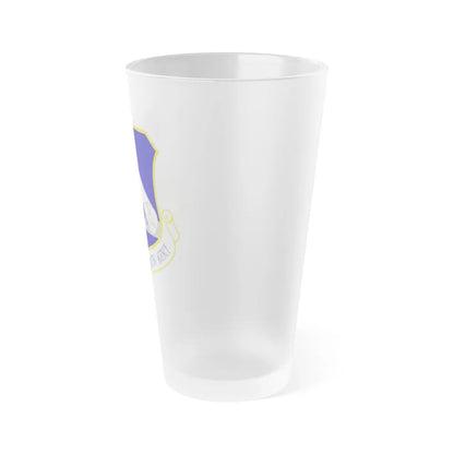 Air Force Installation Contracting Agency (U.S. Air Force) Frosted Pint Glass 16oz-Go Mug Yourself