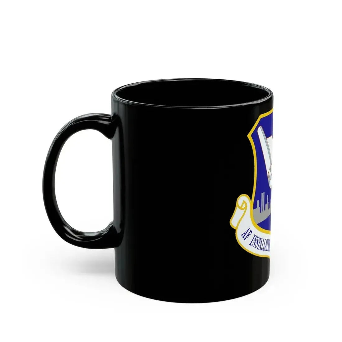 Air Force Installation Contracting Agency (U.S. Air Force) Black Coffee Mug - Go Mug Yourself