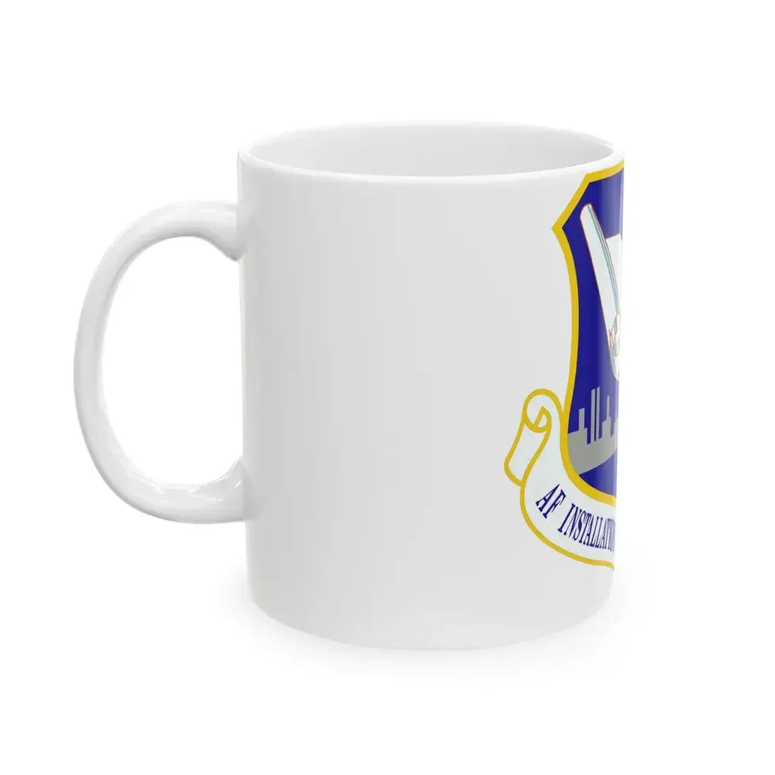 Air Force Installation Contracting Agency (U.S. Air Force) White Coffee Mug - Go Mug Yourself