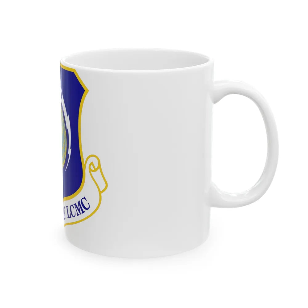 Air Force Life Cycle Management Center (U.S. Air Force) White Coffee Mug-Go Mug Yourself