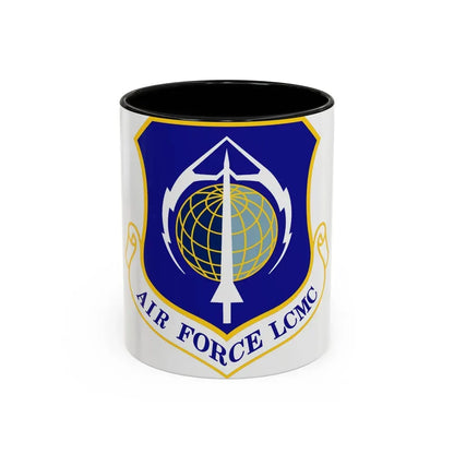 Air Force Life Cycle Management Center (U.S. Air Force) Accent Coffee Mug 11oz Black - Go Mug Yourself