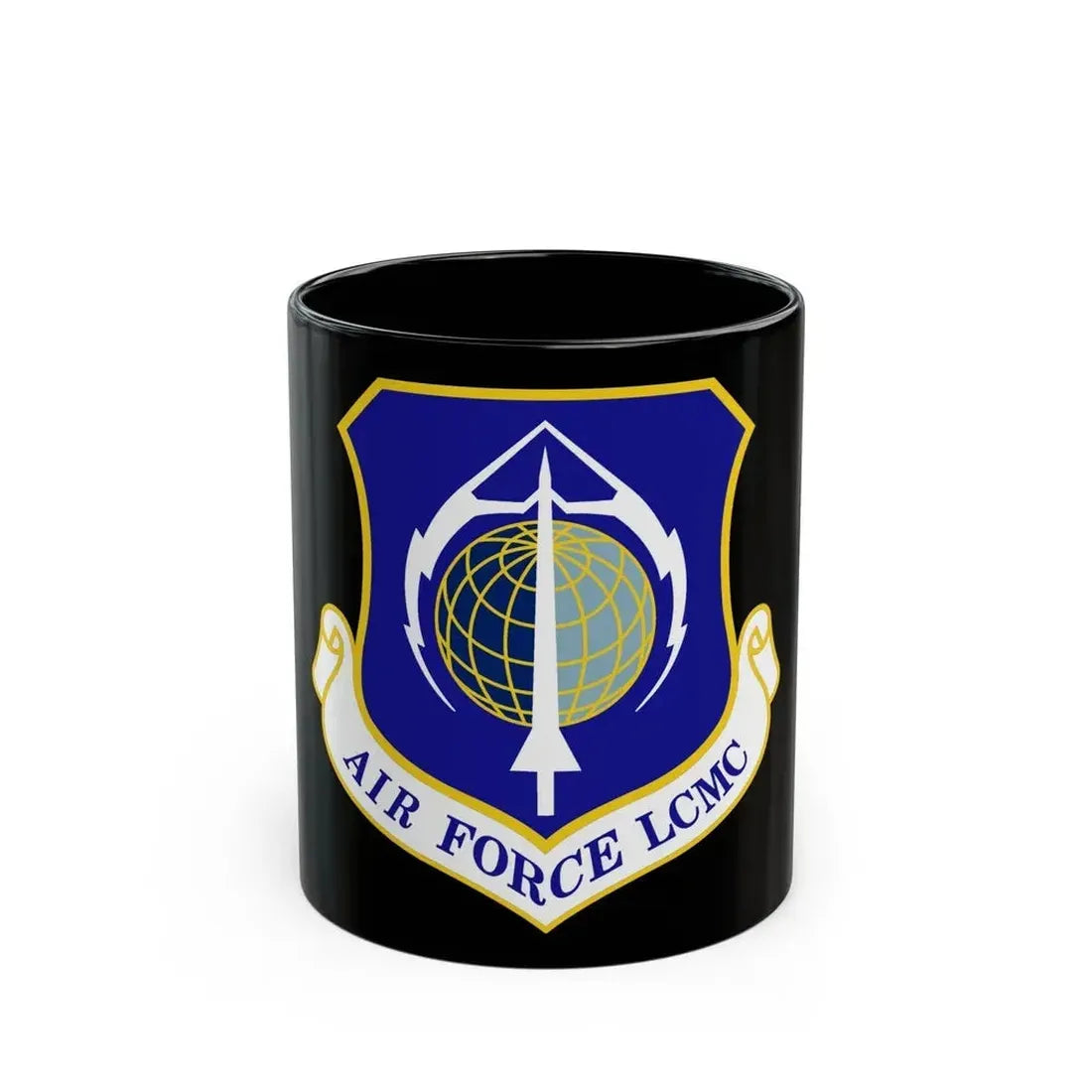 Air Force Life Cycle Management Center (U.S. Air Force) Black Coffee Mug 11oz - Go Mug Yourself