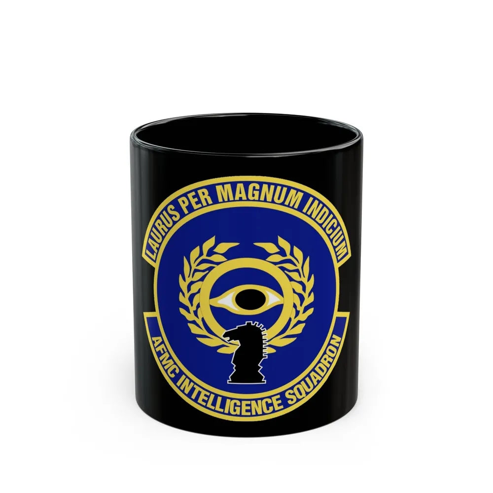 Air Force Materiel Command Intelligence Squadron (U.S. Air Force) Black Coffee Mug-11oz-Go Mug Yourself