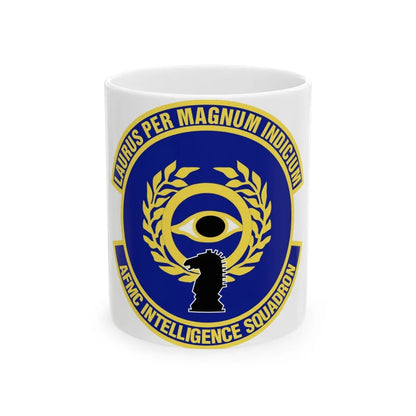 Air Force Materiel Command Intelligence Squadron (U.S. Air Force) White Coffee Mug-11oz-Go Mug Yourself