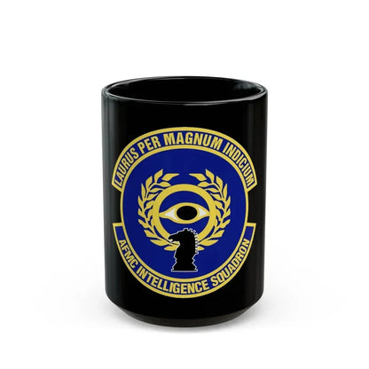 Air Force Materiel Command Intelligence Squadron (U.S. Air Force) Black Coffee Mug 15oz - Go Mug Yourself