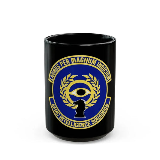 Air Force Materiel Command Intelligence Squadron (U.S. Air Force) Black Coffee Mug 15oz - Go Mug Yourself