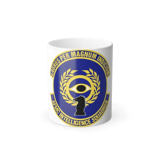 Air Force Materiel Command Intelligence Squadron (U.S. Air Force) Color Changing Coffee Mug 11oz - Go Mug Yourself