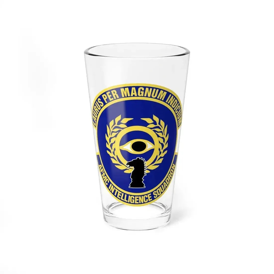 Air Force Materiel Command Intelligence Squadron (U.S. Air Force) Pint Glass 16oz 16oz - Go Mug Yourself