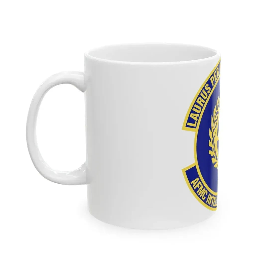 Air Force Materiel Command Intelligence Squadron (U.S. Air Force) White Coffee Mug - Go Mug Yourself