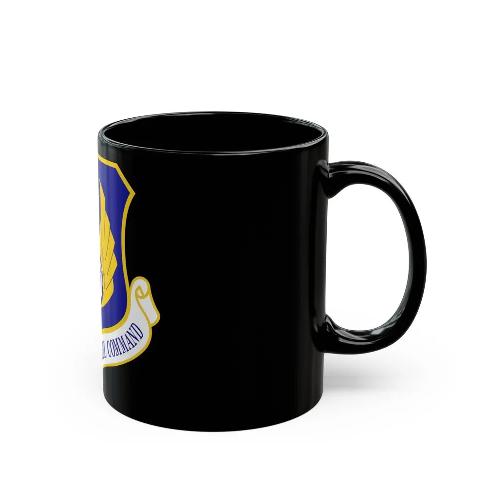 Air Force Materiel Command (U.S. Air Force) Black Coffee Mug-Go Mug Yourself