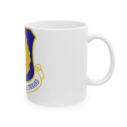 Air Force Materiel Command (U.S. Air Force) White Coffee Mug-Go Mug Yourself